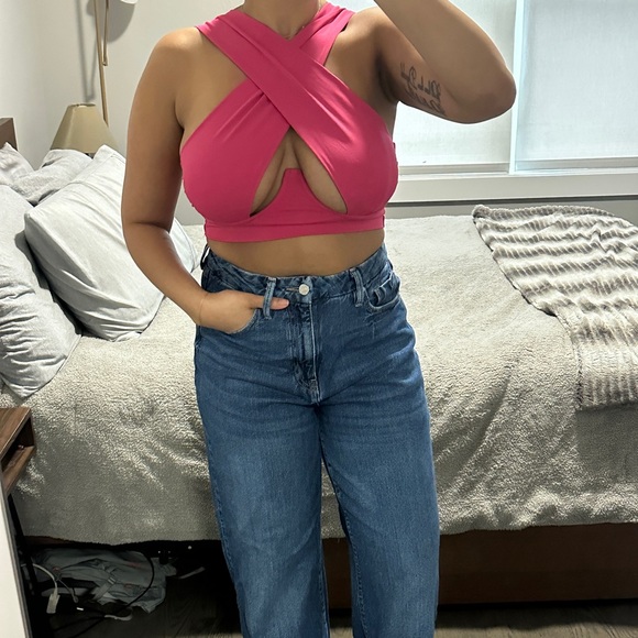 superdown Tops - Superdown Kacie Cross Over Top